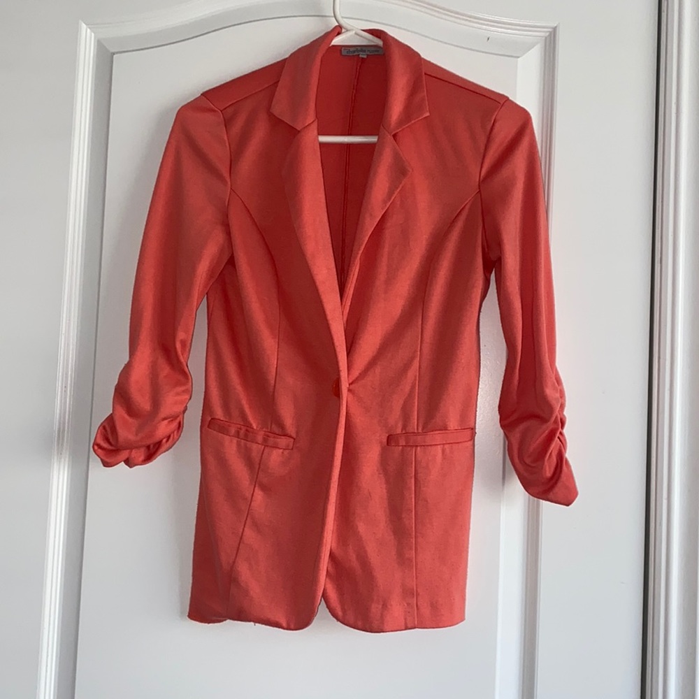 Coral Pink blazer